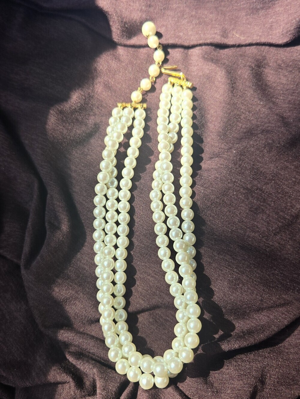 Charter Club Vintage Multi-strand Choker Necklace